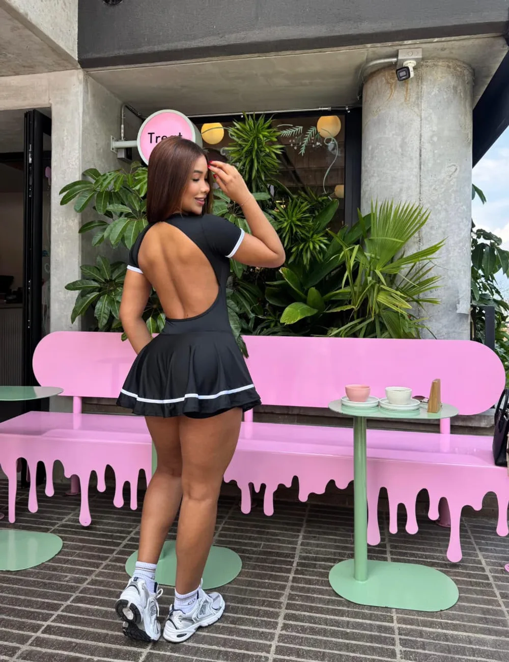 Vestido premium manga corta — foto 2